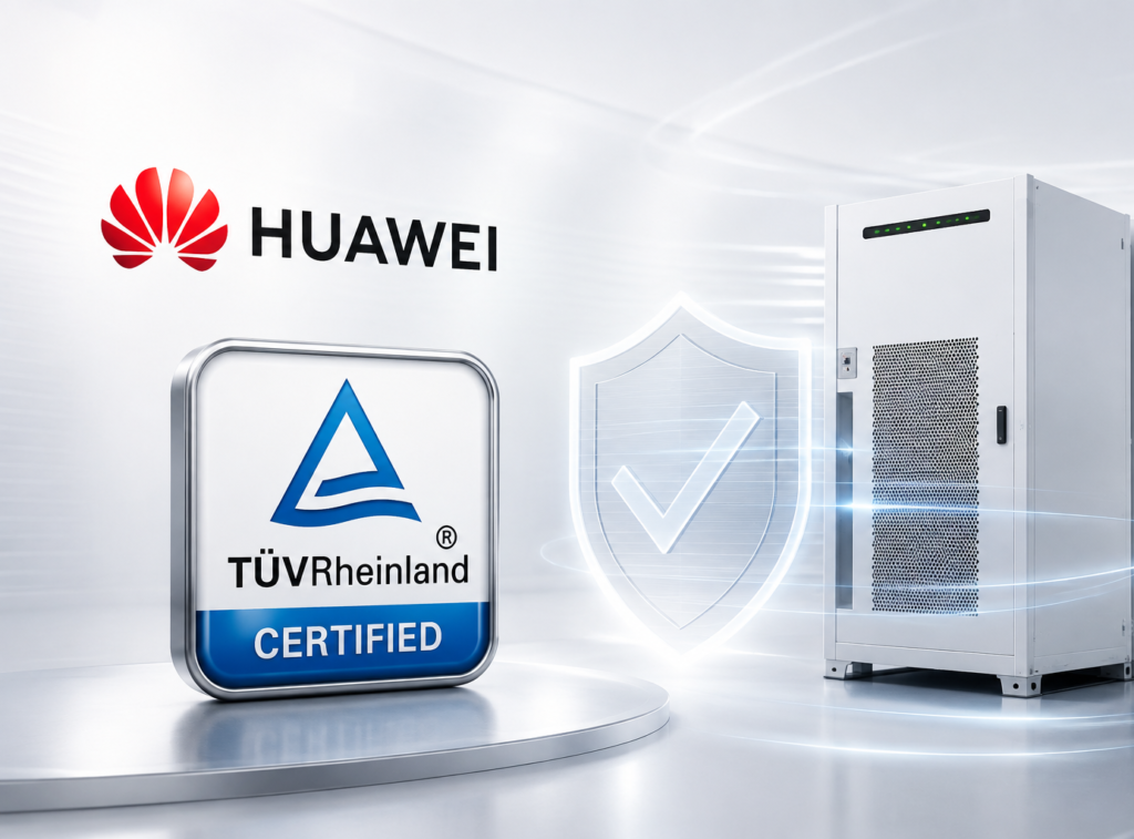 Huawei ESS із сертифікацією TÜV Rheinland Safety Prime